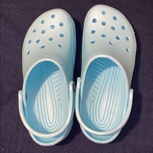 Blue Crocs Women’s Size 8